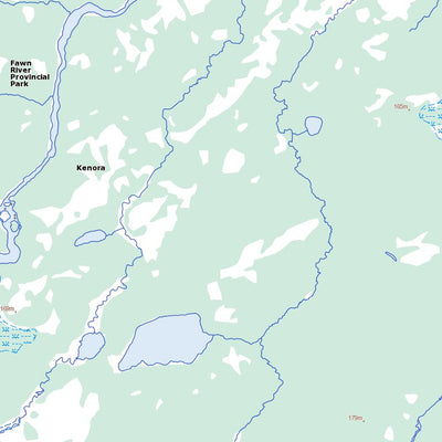 Natural Resources Canada Crandall Falls, ON (053I03 Toporama) digital map