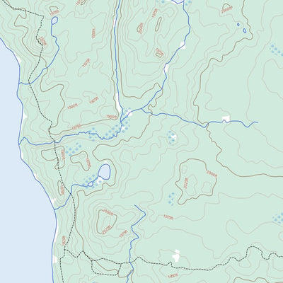 Natural Resources Canada Crean Lake, SK (073J01 Toporama) digital map