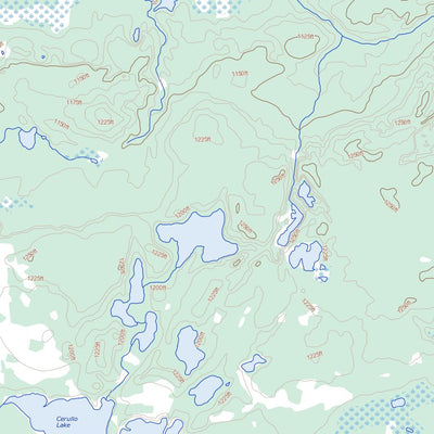 Natural Resources Canada Crerar Lake, ON (052P11 Toporama) digital map