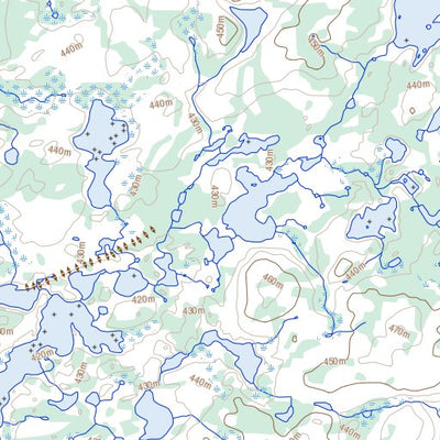 Natural Resources Canada Cronyn Lake, NT (075G06 Toporama) digital map