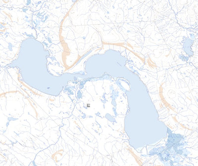 Natural Resources Canada Crooked Lake (068A11 Toporama) digital map