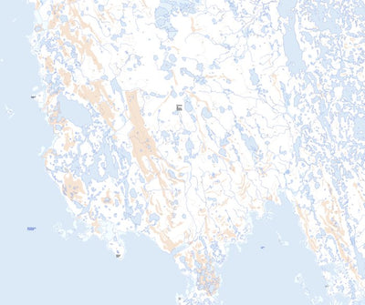 Natural Resources Canada Crozier Bay (068B07 Toporama) digital map