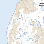 Natural Resources Canada Crozier Island, NU (068H16 Toporama) digital map