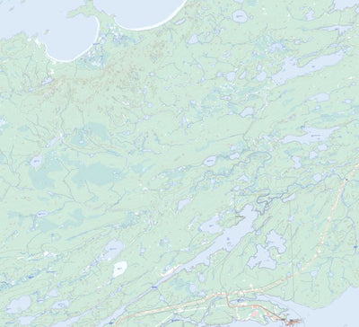 Natural Resources Canada Crying Lake, MB (064A08 Toporama) digital map