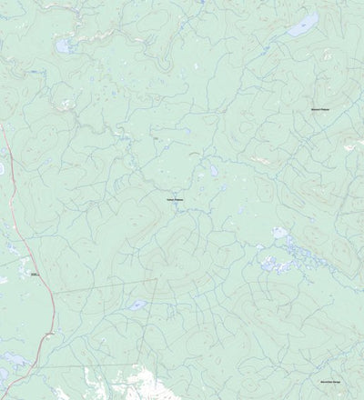Natural Resources Canada Crystal Lake (115P01 Toporama) digital map