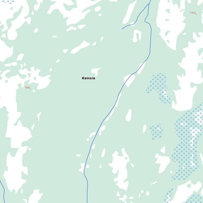Natural Resources Canada Cudmore Creek, ON (043B09 Toporama) digital map
