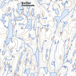 Natural Resources Canada Culbertson Island (025O05 Toporama) digital map