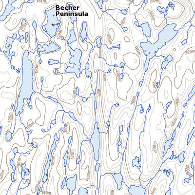 Natural Resources Canada Culbertson Island (025O05 Toporama) digital map