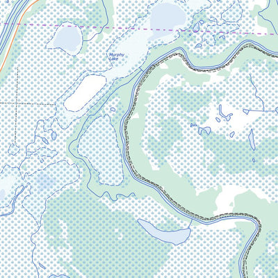 Natural Resources Canada Culdesac Lake, MB (063F12 Toporama) digital map
