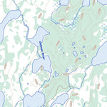 Natural Resources Canada Currie Lake, MB (064H13 Toporama) digital map