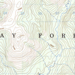 Natural Resources Canada Cut Thumb Creek, BC (093O11 CanMatrix) digital map