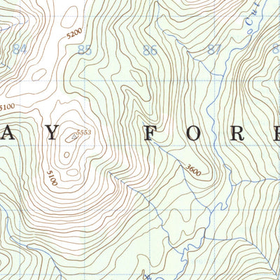 Natural Resources Canada Cut Thumb Creek, BC (093O11 CanMatrix) digital map
