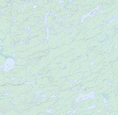 Natural Resources Canada Cyprian Lake, SK (074P01 Toporama) digital map