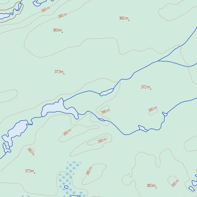 Natural Resources Canada Cyprian Lake, SK (074P01 Toporama) digital map