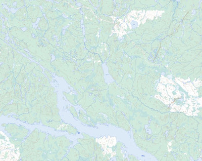 Natural Resources Canada D'Orsonnens Lake, ON (052I16 Toporama) digital map