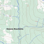 Natural Resources Canada Damdochax Lake, BC (104A09 Toporama) digital map