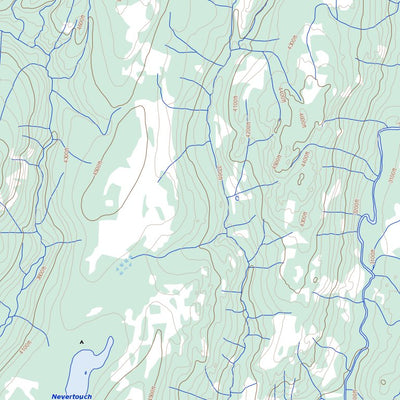 Natural Resources Canada Damfino Creek, BC (082E15 Toporama) digital map