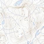 Natural Resources Canada Dammed Lake (027B08 Toporama) digital map