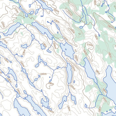 Natural Resources Canada Daniel Moore Bay (076N12 Toporama) digital map