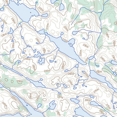 Natural Resources Canada Daniel Moore Bay (076N12 Toporama) digital map