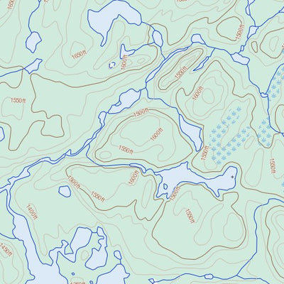 Natural Resources Canada Dardier Lake (074O13 Toporama) digital map