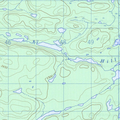 Natural Resources Canada Dardier Lake, NT (074O13 CanMatrix) digital map