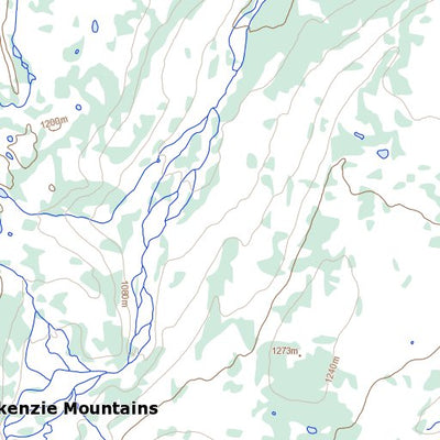 Natural Resources Canada Dark Rock Creek, NT (095M15 Toporama) digital map