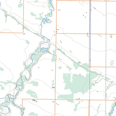 Natural Resources Canada Dauphin, MB (062N01 Toporama) digital map