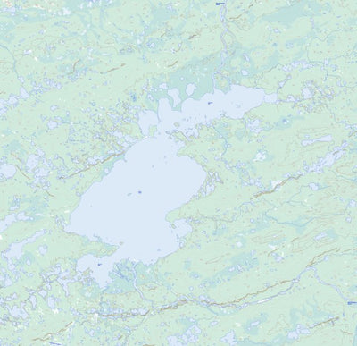 Natural Resources Canada Davy Lake, SK (074K16 Toporama) digital map