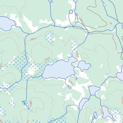Natural Resources Canada Dawes Lake (064I13 Toporama) digital map