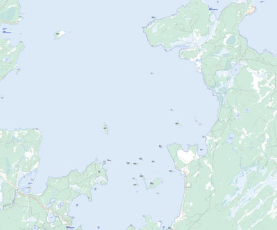 Natural Resources Canada Dawson Bay, MB (063C15 Toporama) digital map