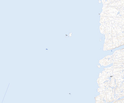 Natural Resources Canada De La Roquette Islands, NU (058B04 Toporama) digital map