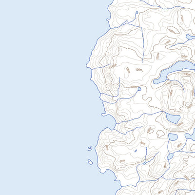 Natural Resources Canada De La Roquette Islands, NU (058B04 Toporama) digital map