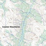 Natural Resources Canada Deadwood Lake, BC (104P01 Toporama) digital map