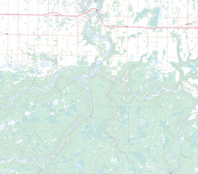 Natural Resources Canada Debolt, AB (083M01 Toporama) digital map