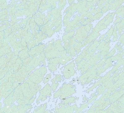 Natural Resources Canada Deception Lake, SK (074A09 Toporama) digital map