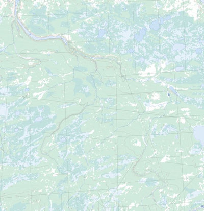 Natural Resources Canada Deep Lake, NT (095H02 Toporama) digital map