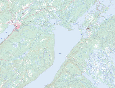 Natural Resources Canada Deer Lake, NL (012H03 Toporama) digital map
