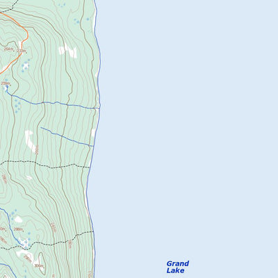 Natural Resources Canada Deer Lake, NL (012H03 Toporama) digital map