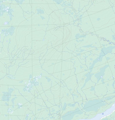 Natural Resources Canada Dehdjida Creek, NT (095G07 Toporama) digital map