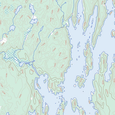 Natural Resources Canada Denare Beach, SK (063L09 Toporama) digital map