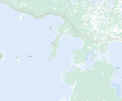 Natural Resources Canada Denbeigh Point, MB (063B13 Toporama) digital map