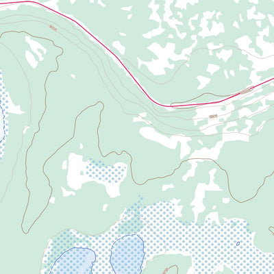 Natural Resources Canada Denbeigh Point, MB (063B13 Toporama) digital map