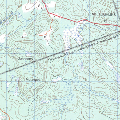 Natural Resources Canada Denbigh, ON (031F03 CanMatrix) digital map