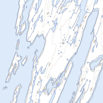 Natural Resources Canada Deposit Cove, NU (034D03 Toporama) digital map