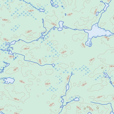 Natural Resources Canada Deskenatlata Lake, NT (085A16 Toporama) digital map