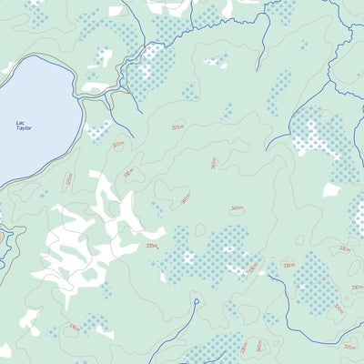 Natural Resources Canada Desmaraisville, QC (032F09 Toporama) digital map