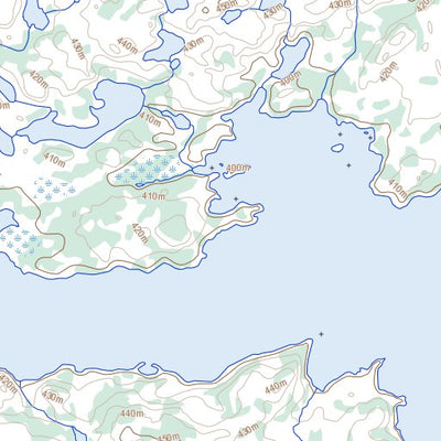 Natural Resources Canada Desteffany Lake, NT (076D12 Toporama) digital map