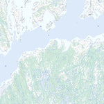 Natural Resources Canada Détroit Island, NU (024K14 Toporama) digital map