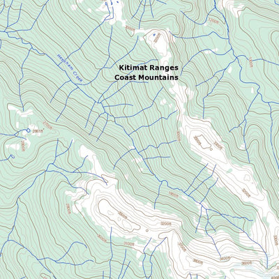 Natural Resources Canada Devastation Channel, BC (103H10 Toporama) digital map